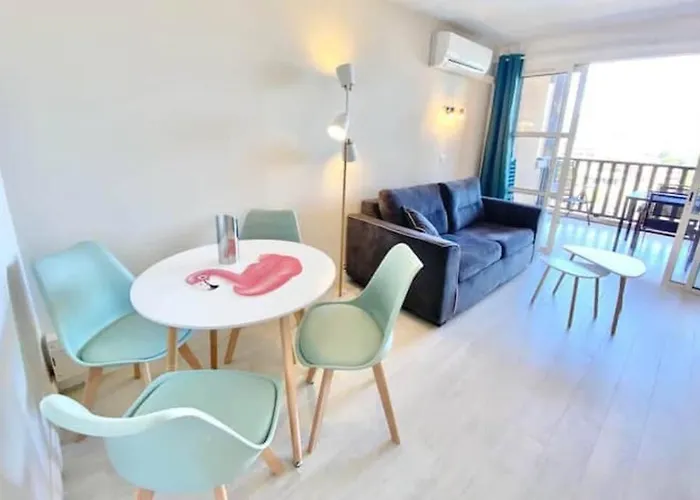 Climatise 4 Prsn / Vue Piscine & Vue Cap Esterel