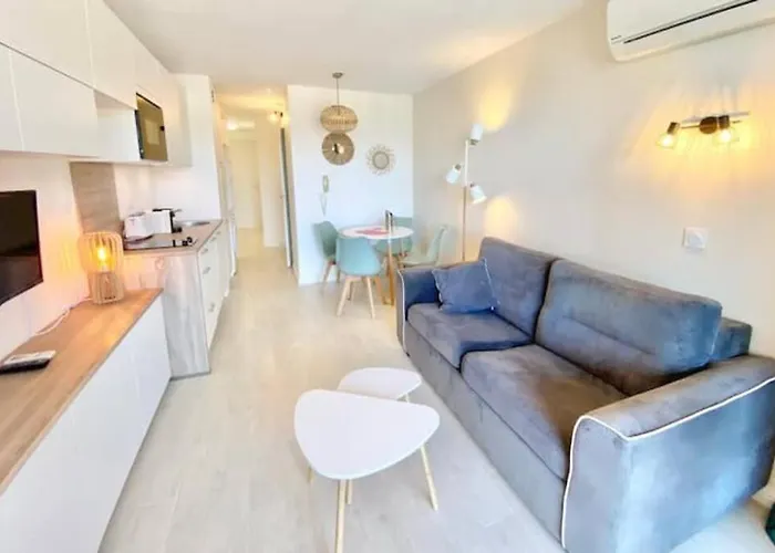 Climatisé 4 Prsn / Vue Piscine&vue Cap Esterel Apartamento *